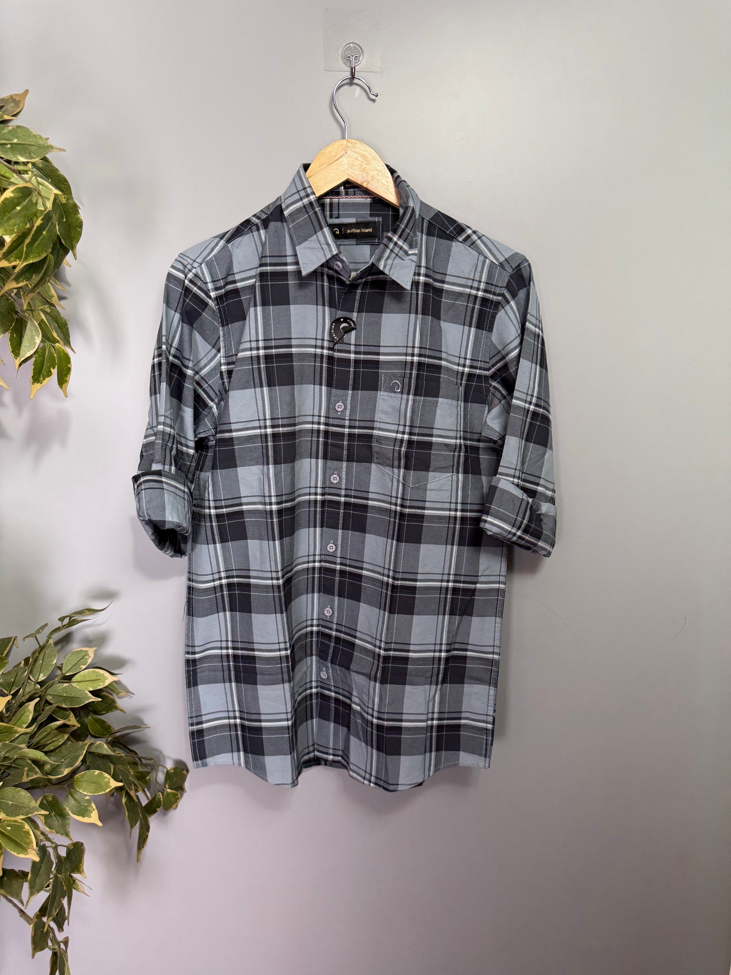 Men's Checked Full Sleeve Shirt