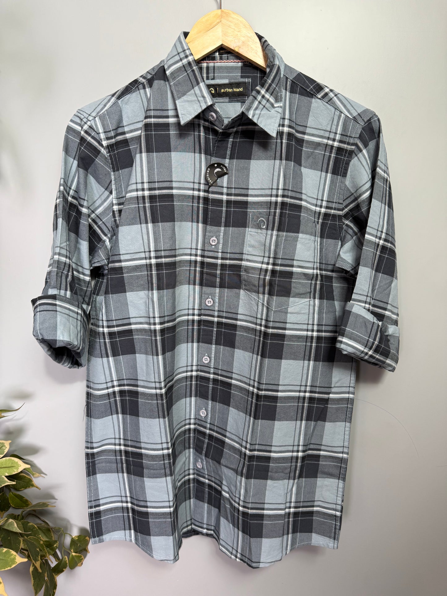 Men's Checked Full Sleeve Shirt