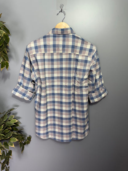 Men's Checked Full Sleeve Shirt