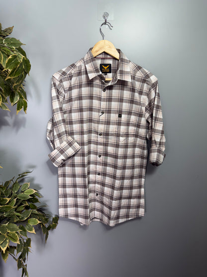 Men's Checked Full Sleeve Shirt