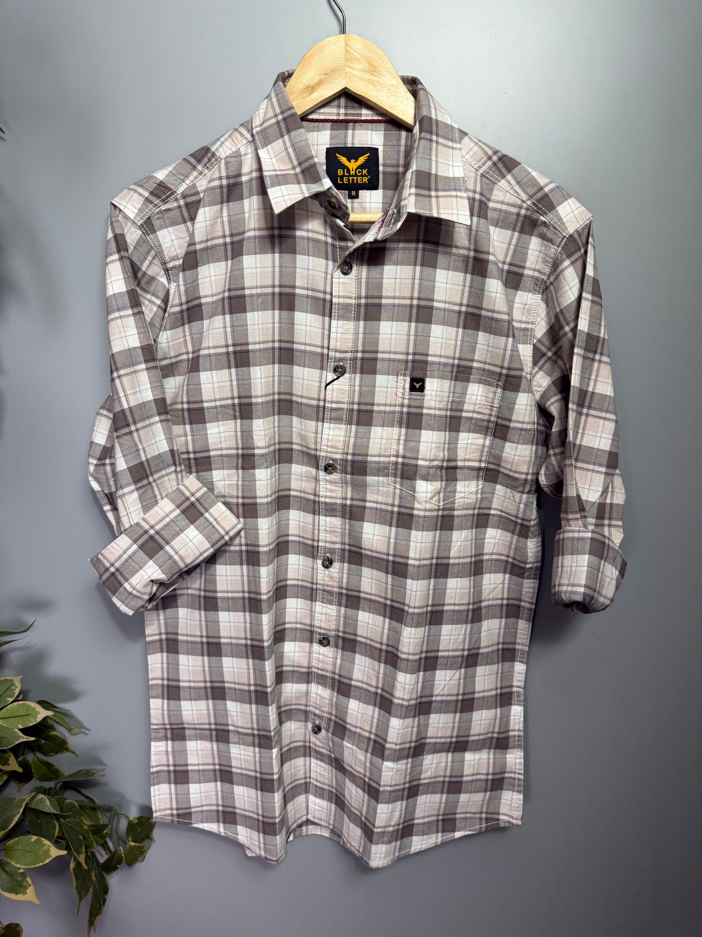 Men's Checked Full Sleeve Shirt