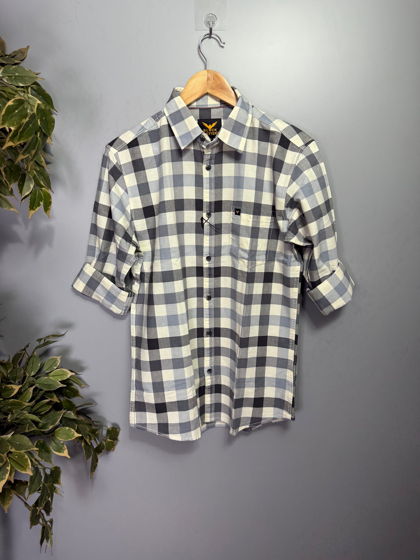 Men's Checked Full Sleeve Shirt