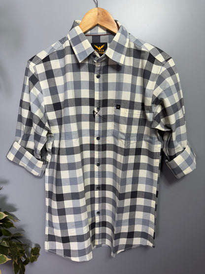 Men's Checked Full Sleeve Shirt