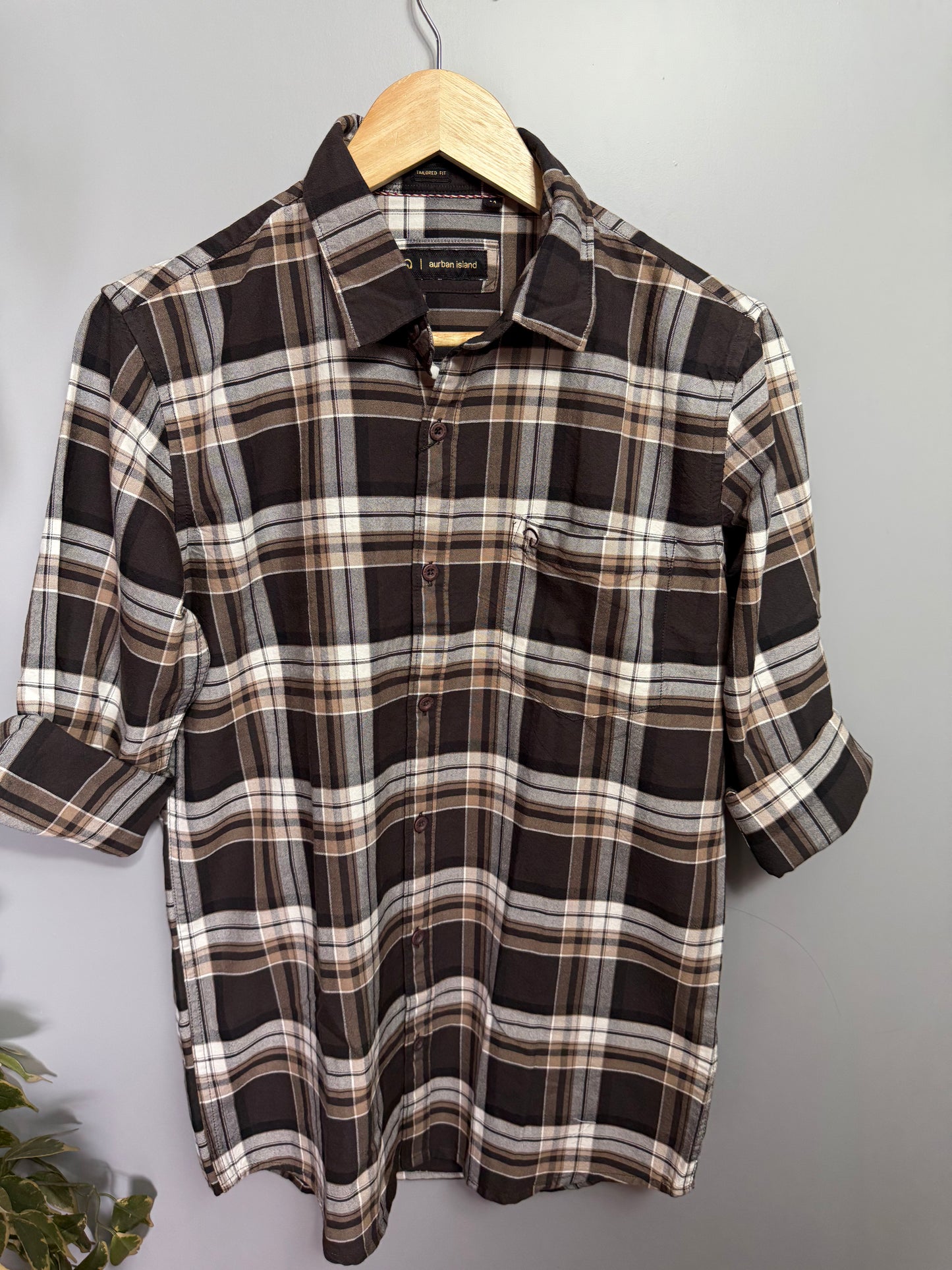 Men's Checked Full Sleeve Shirt