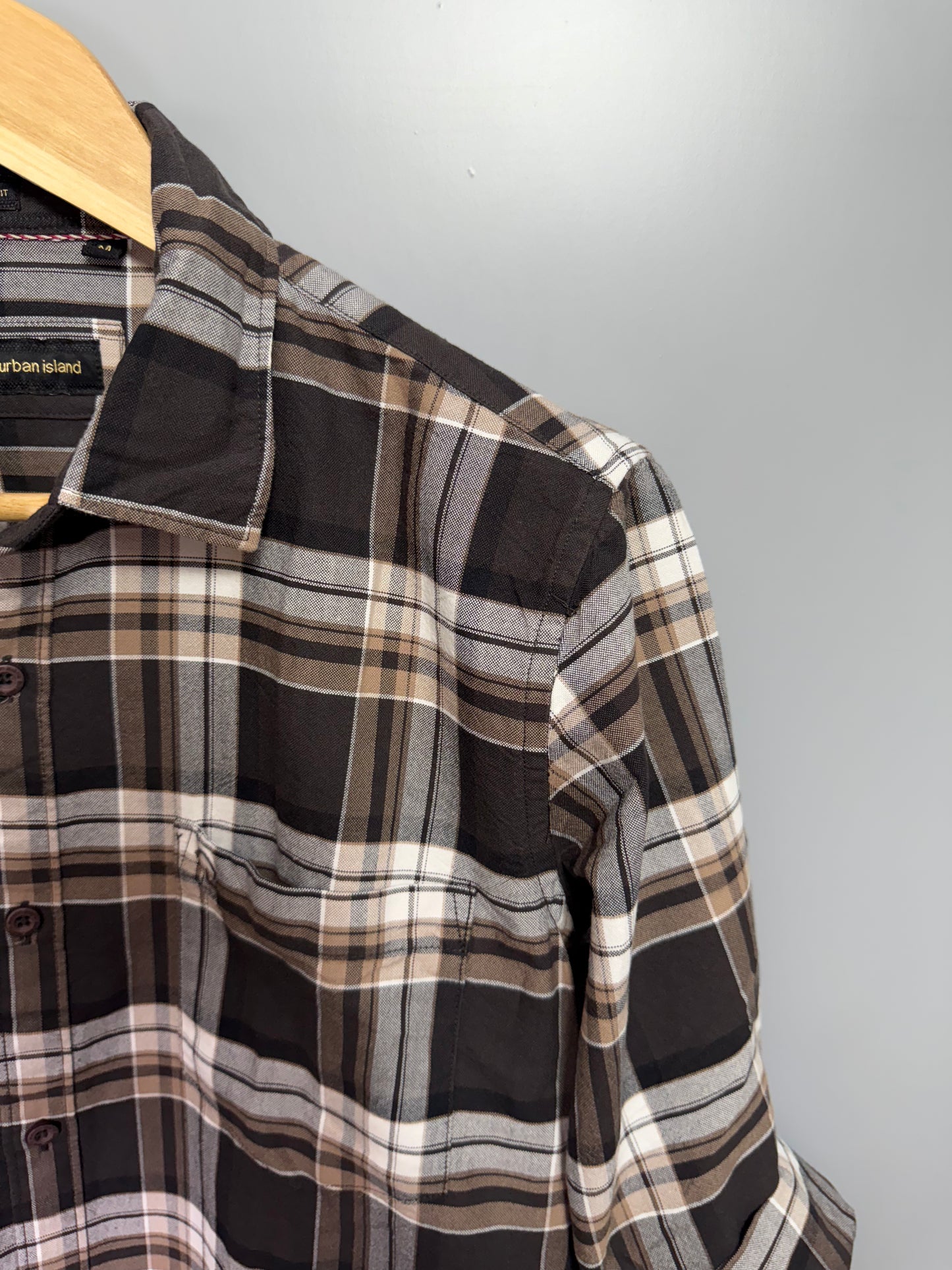 Men's Checked Full Sleeve Shirt