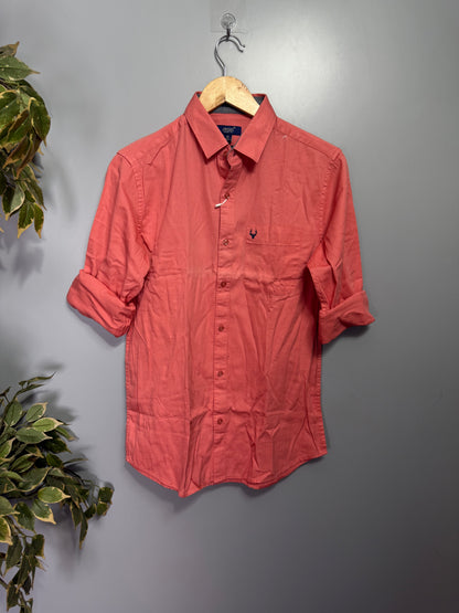 Men's Solid Full Sleeve Shirt