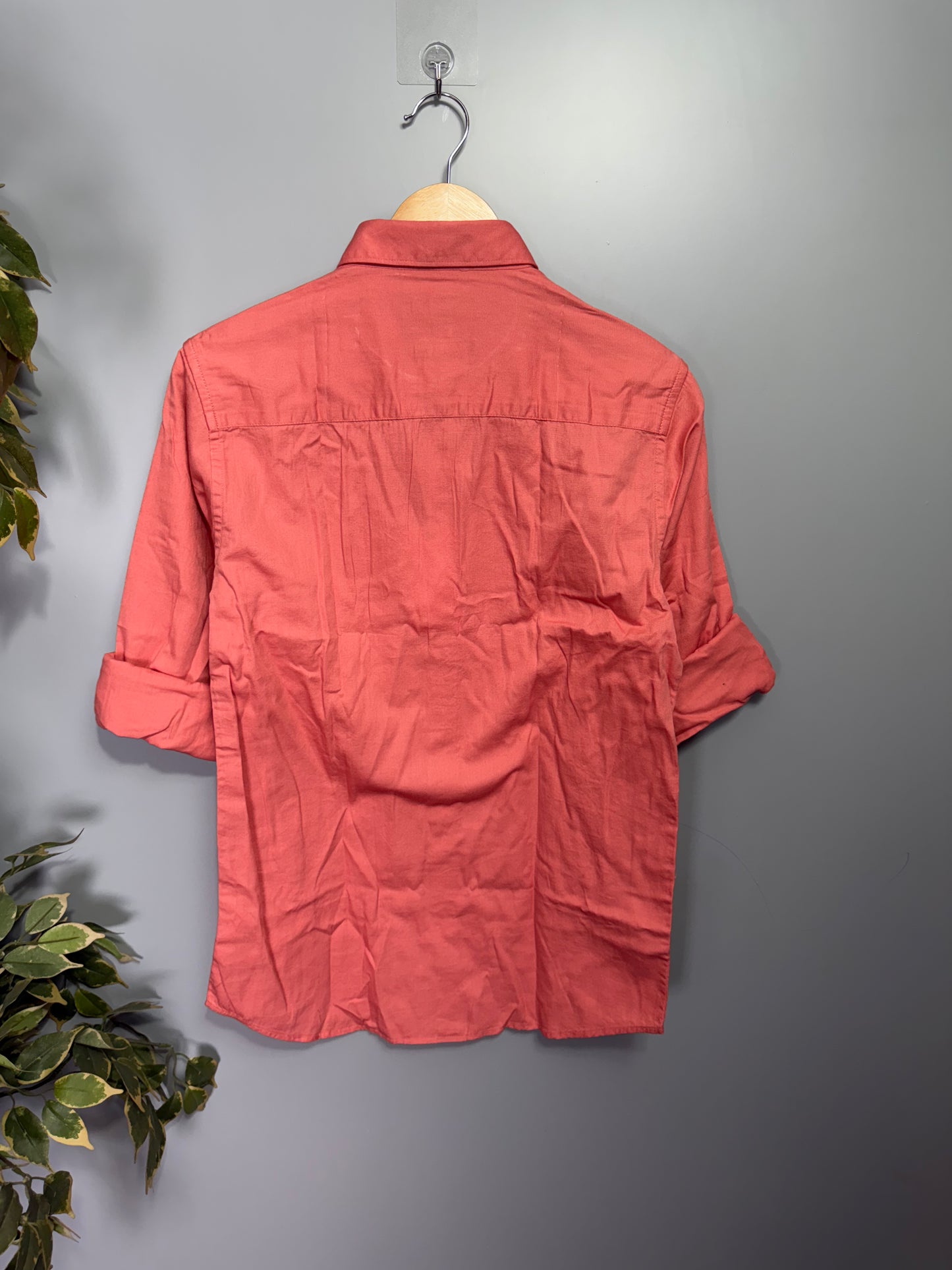 Men's Solid Full Sleeve Shirt