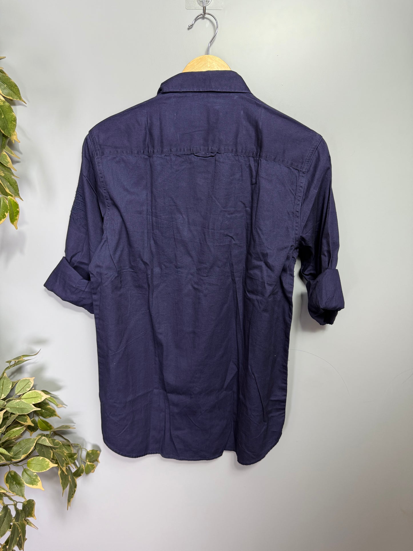 Men's Solid Full Sleeve Shirt