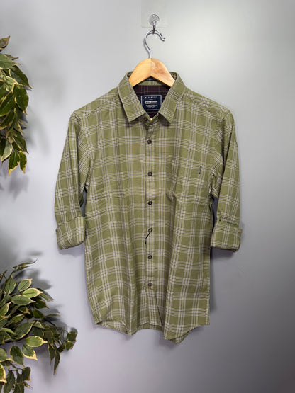 Men's Checked Full Sleeve Shirt