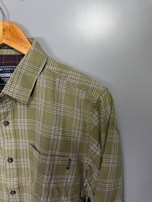 Men's Checked Full Sleeve Shirt