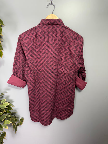 Men's Printed Full Sleeve Shirt