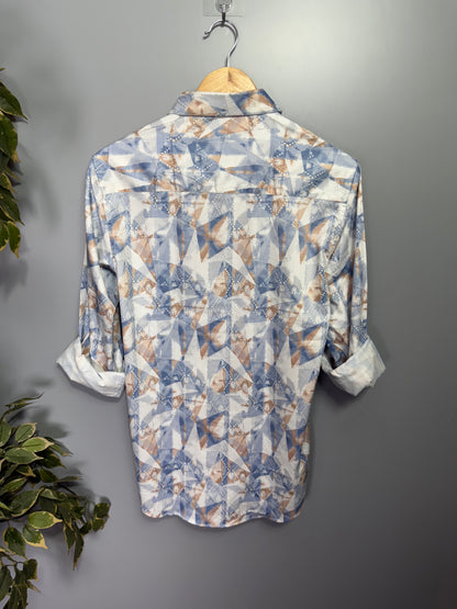 Men's Digital Printed Full Sleeve Shirt