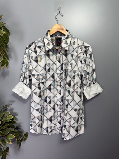 Men's Printed Full Sleeve Shirt