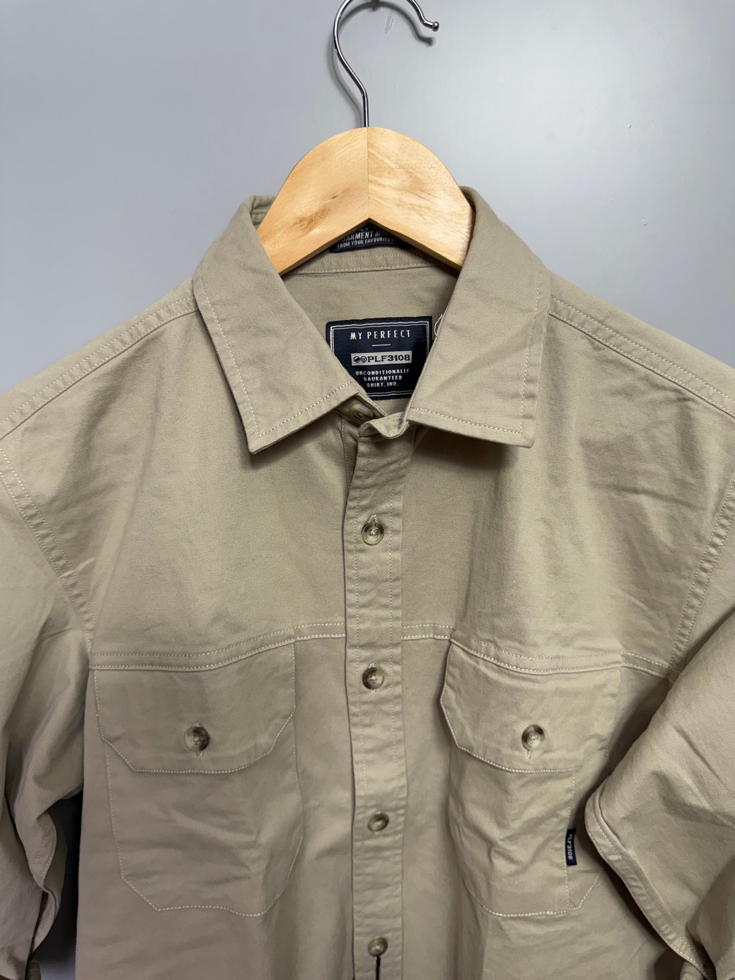 Men's Solid Full Sleeve Shirt