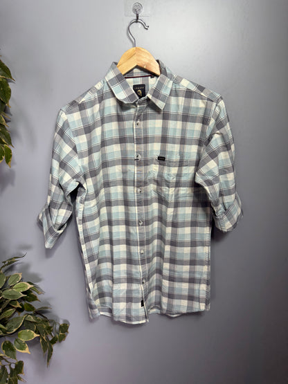 Men's Checked Full Sleeve Shirt