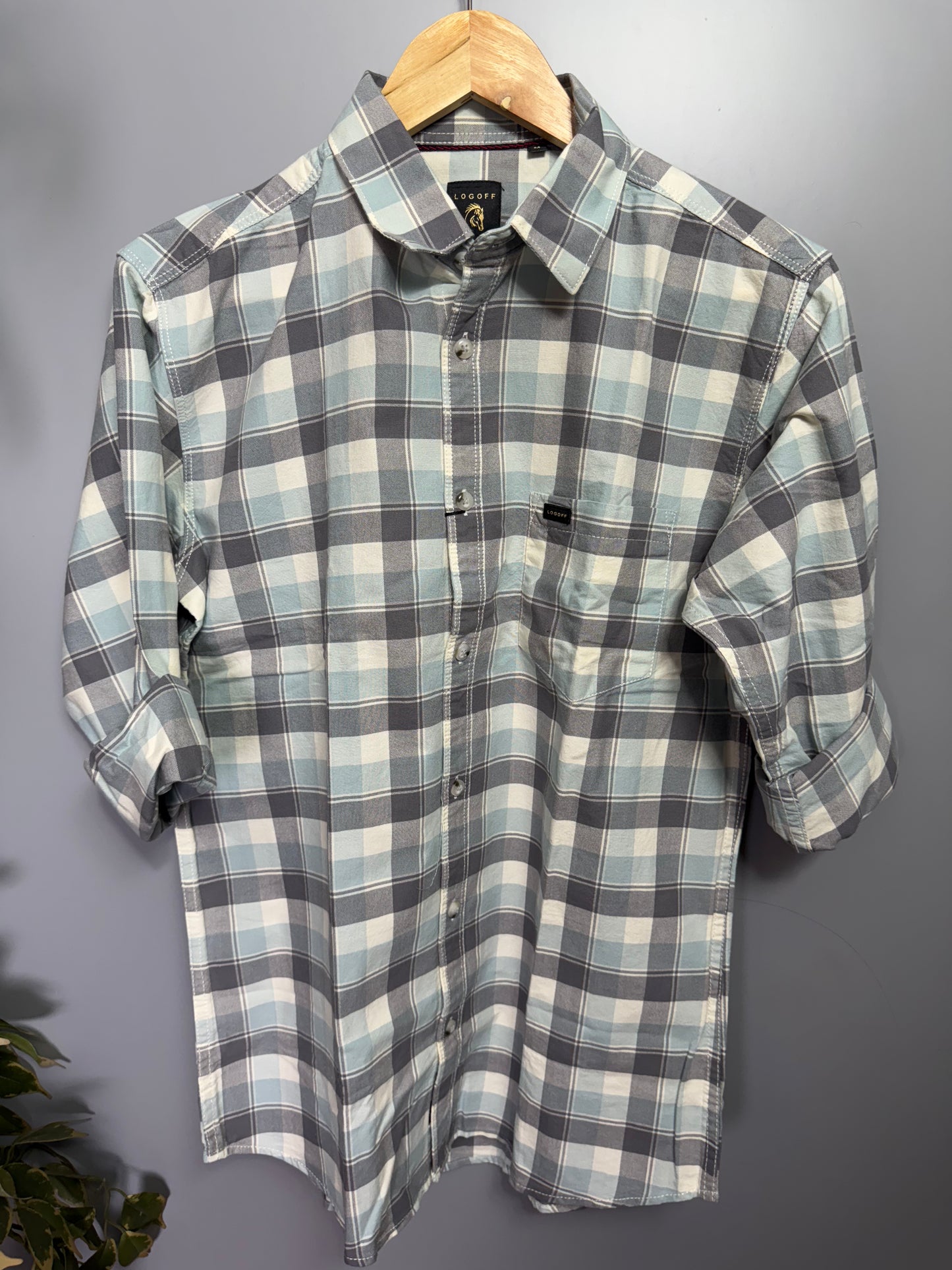 Men's Checked Full Sleeve Shirt