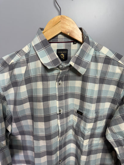 Men's Checked Full Sleeve Shirt