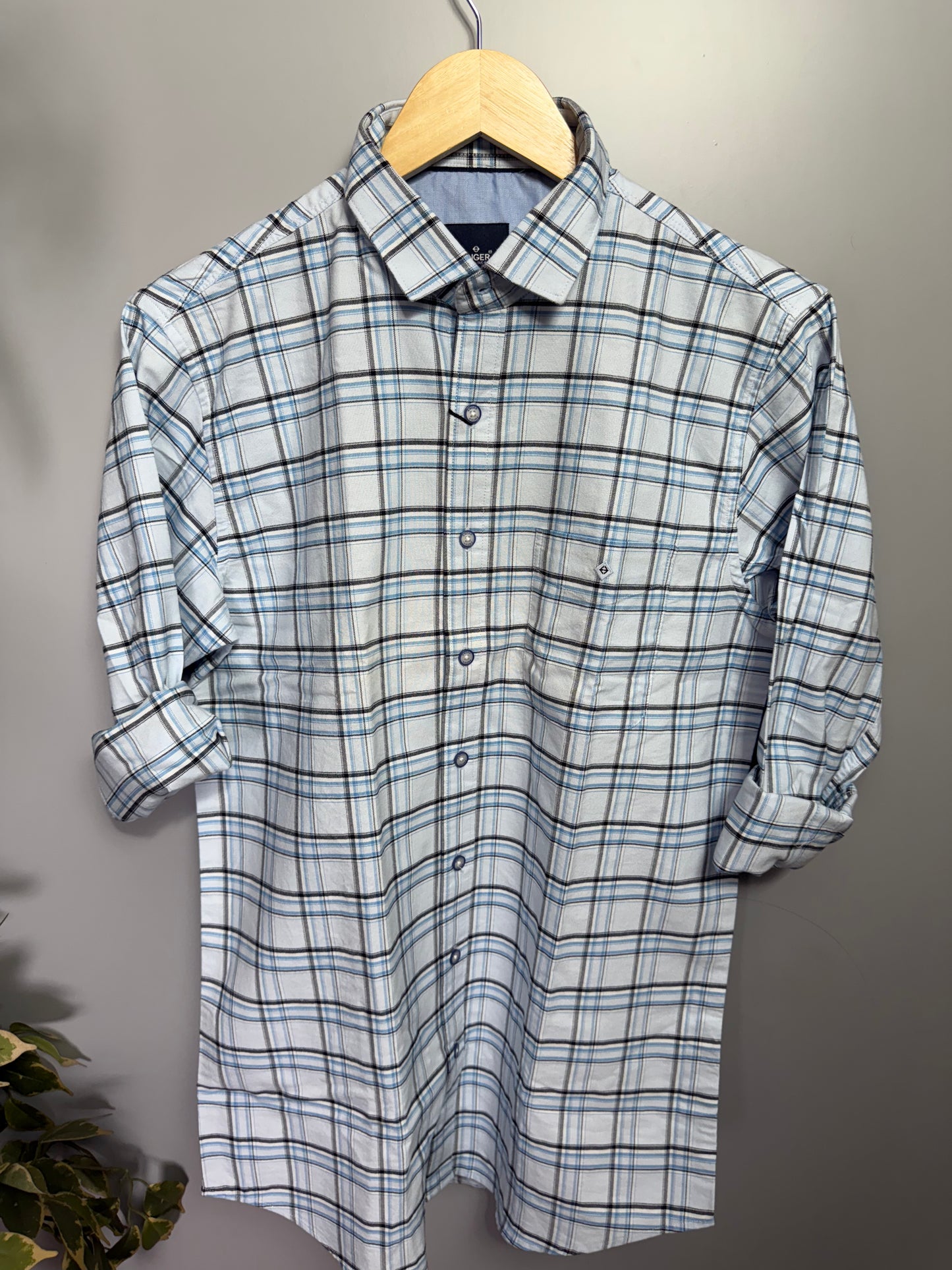 Men's Checked Full Sleeve Shirt