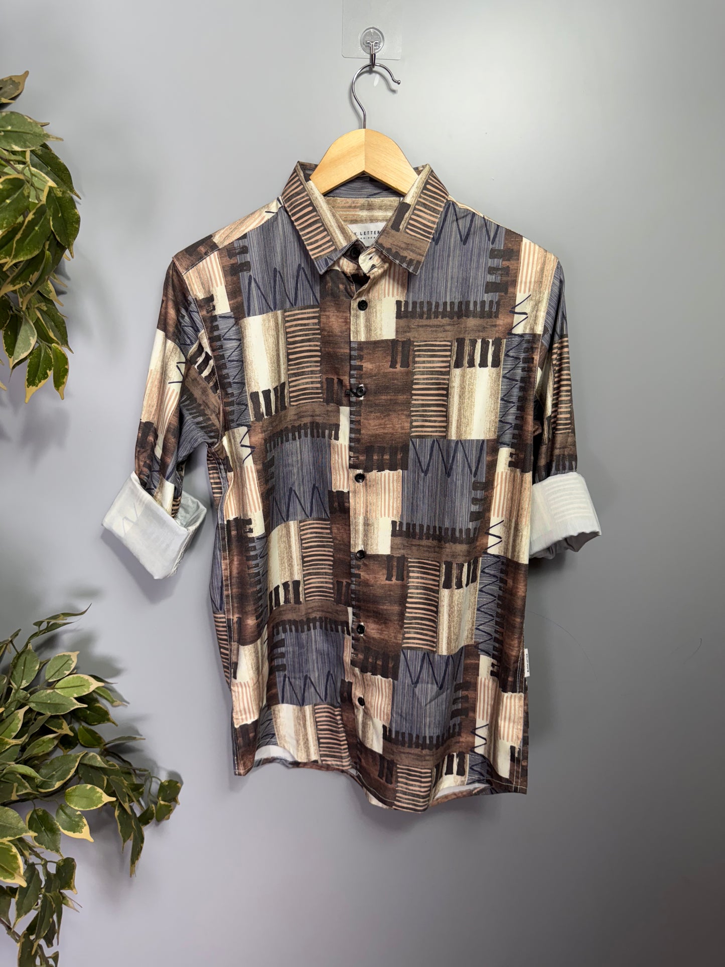 Men's Digital Printed Full Sleeve Shirt