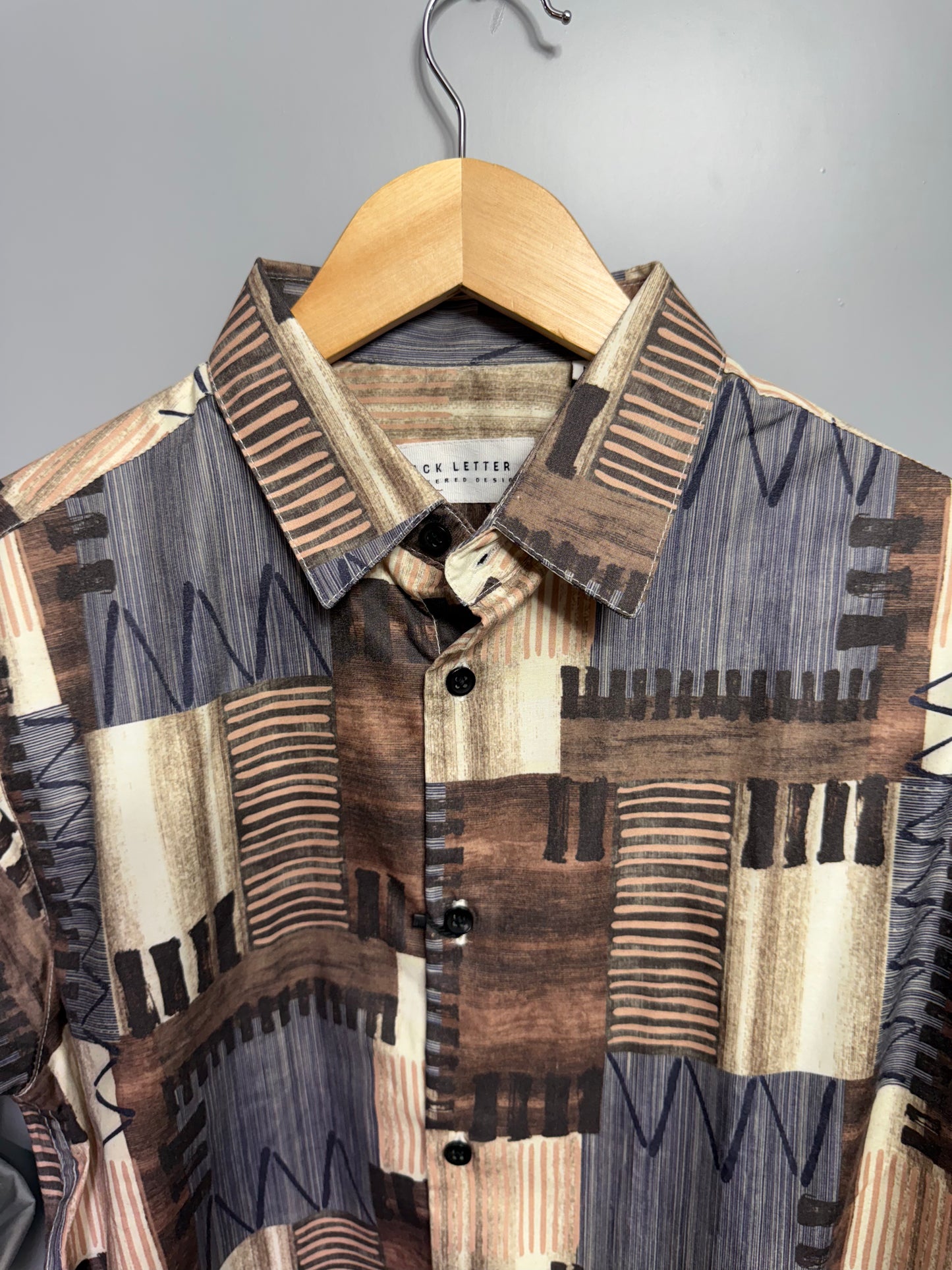 Men's Digital Printed Full Sleeve Shirt