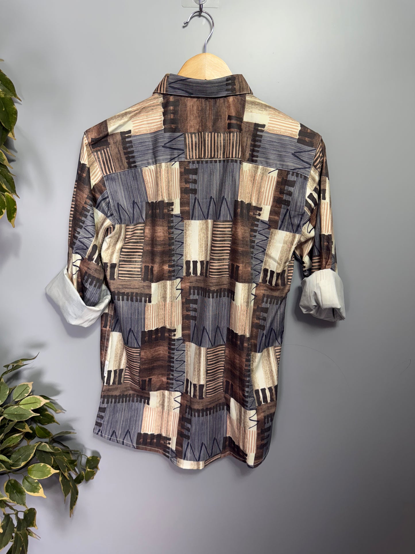 Men's Digital Printed Full Sleeve Shirt