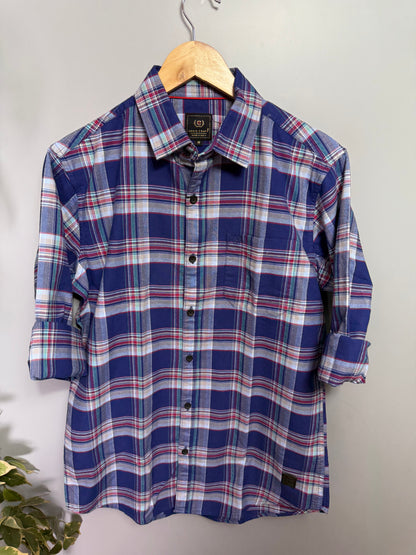 Men's Checked Full Sleeve Shirt