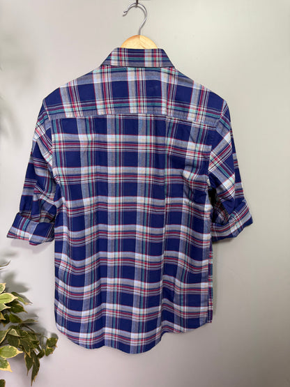 Men's Checked Full Sleeve Shirt