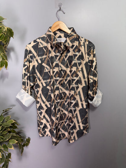 Men's Digital Printed Full Sleeve Shirt