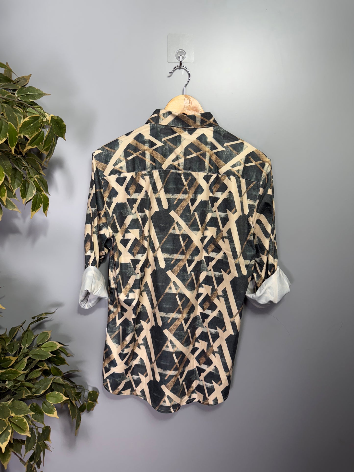 Men's Digital Printed Full Sleeve Shirt