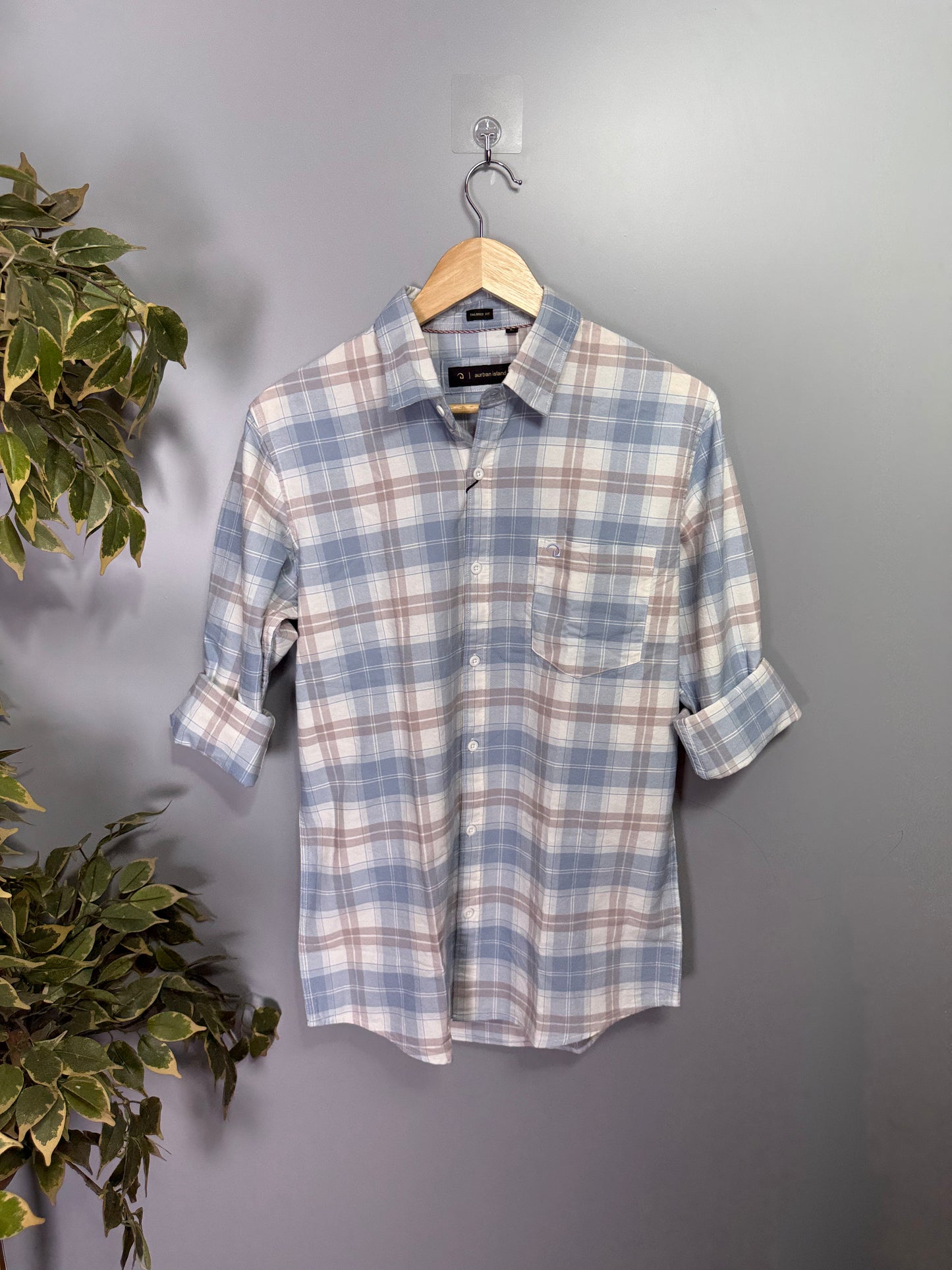 Men's Checked Full Sleeve Shirt