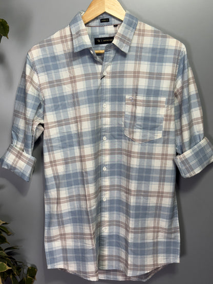 Men's Checked Full Sleeve Shirt