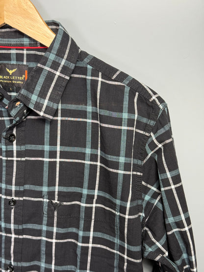 Men's Checked Full Sleeve Shirt