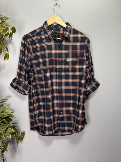 Men's Checked Full Sleeve Shirt