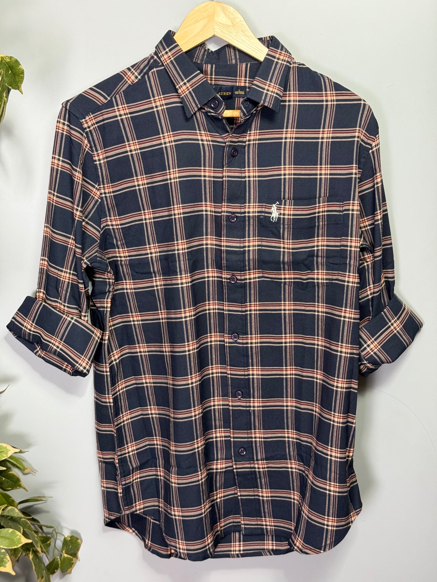 Men's Checked Full Sleeve Shirt