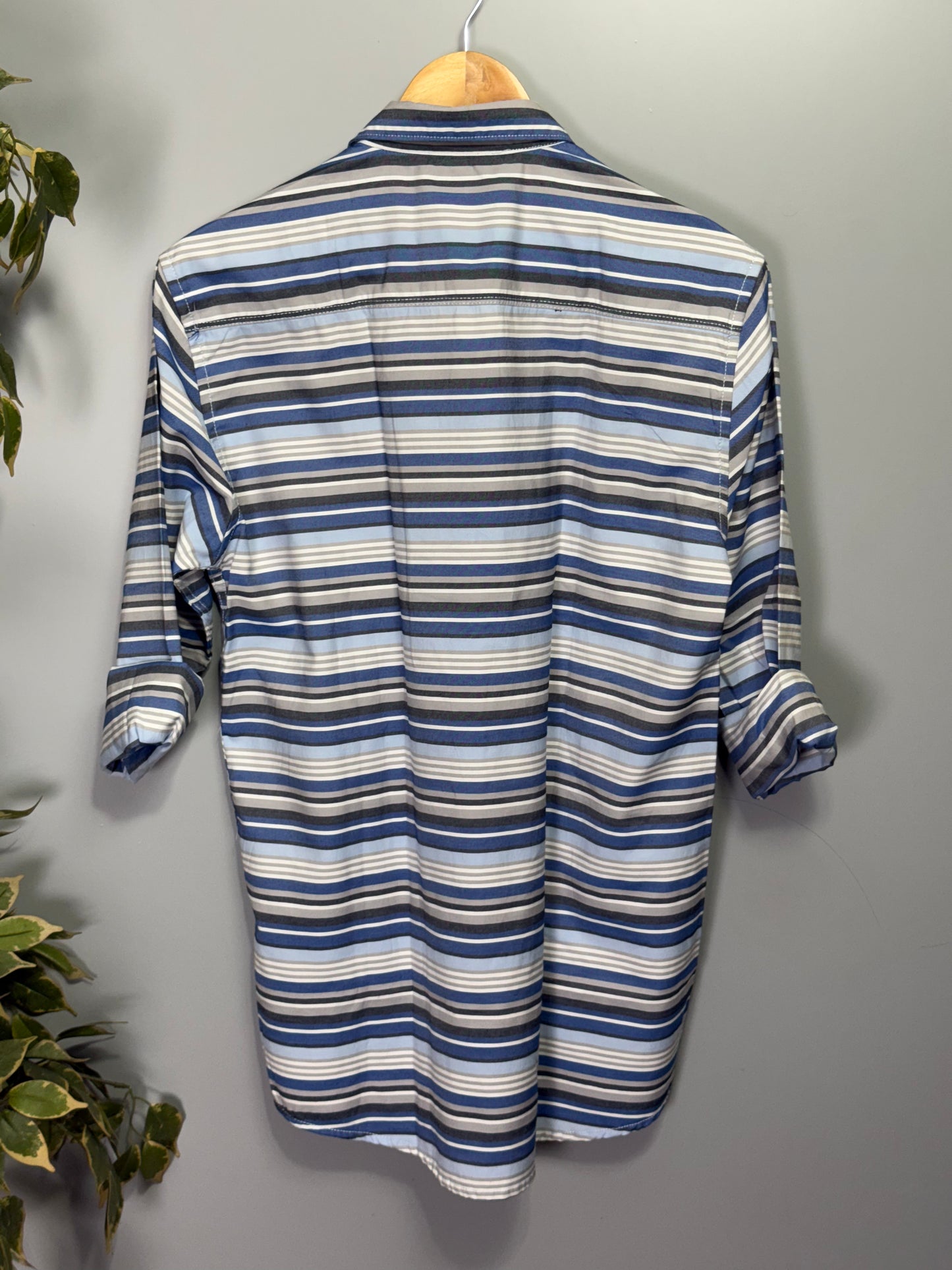 Men's Striped Full Sleeve Shirt