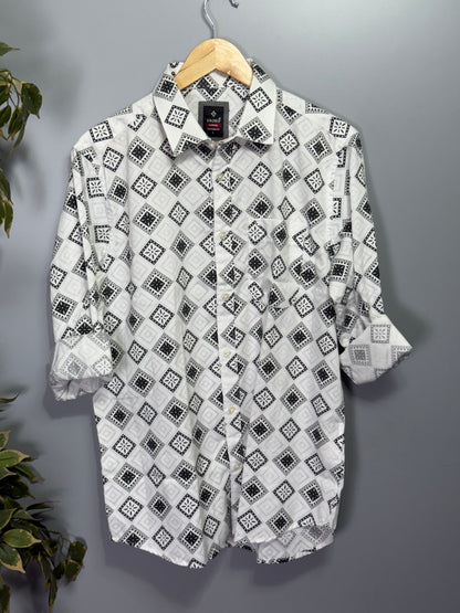 Men's Printed Full Sleeve Shirt