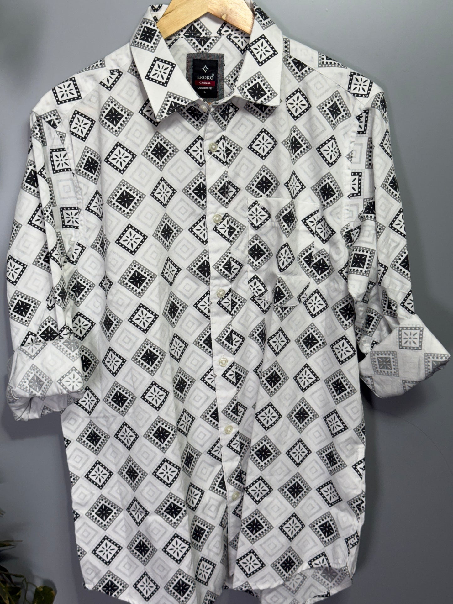 Men's Printed Full Sleeve Shirt