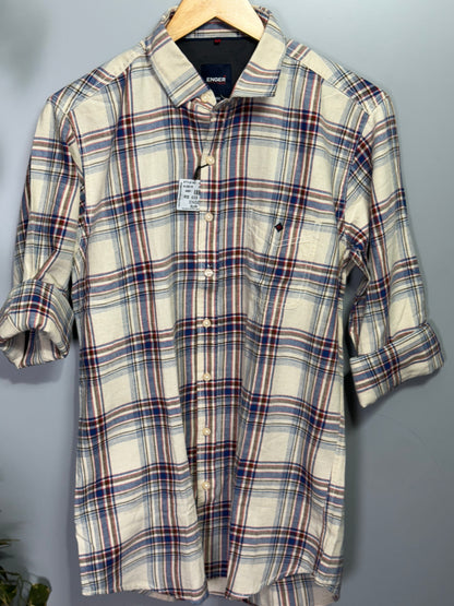 Men's Checked Full Sleeve Shirt