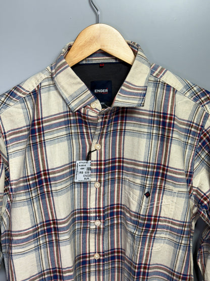 Men's Checked Full Sleeve Shirt