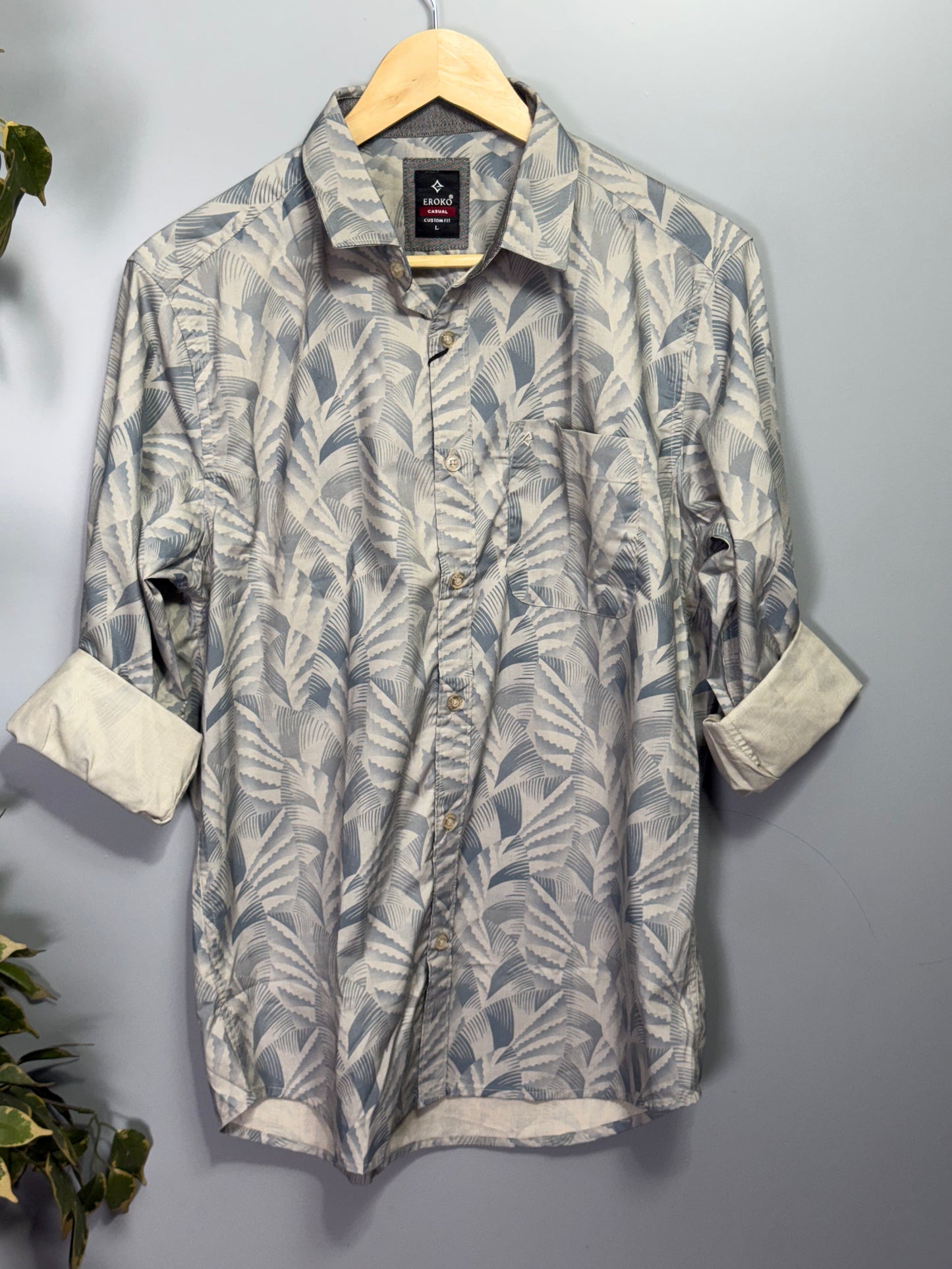 Men's Printed Full Sleeve Shirt