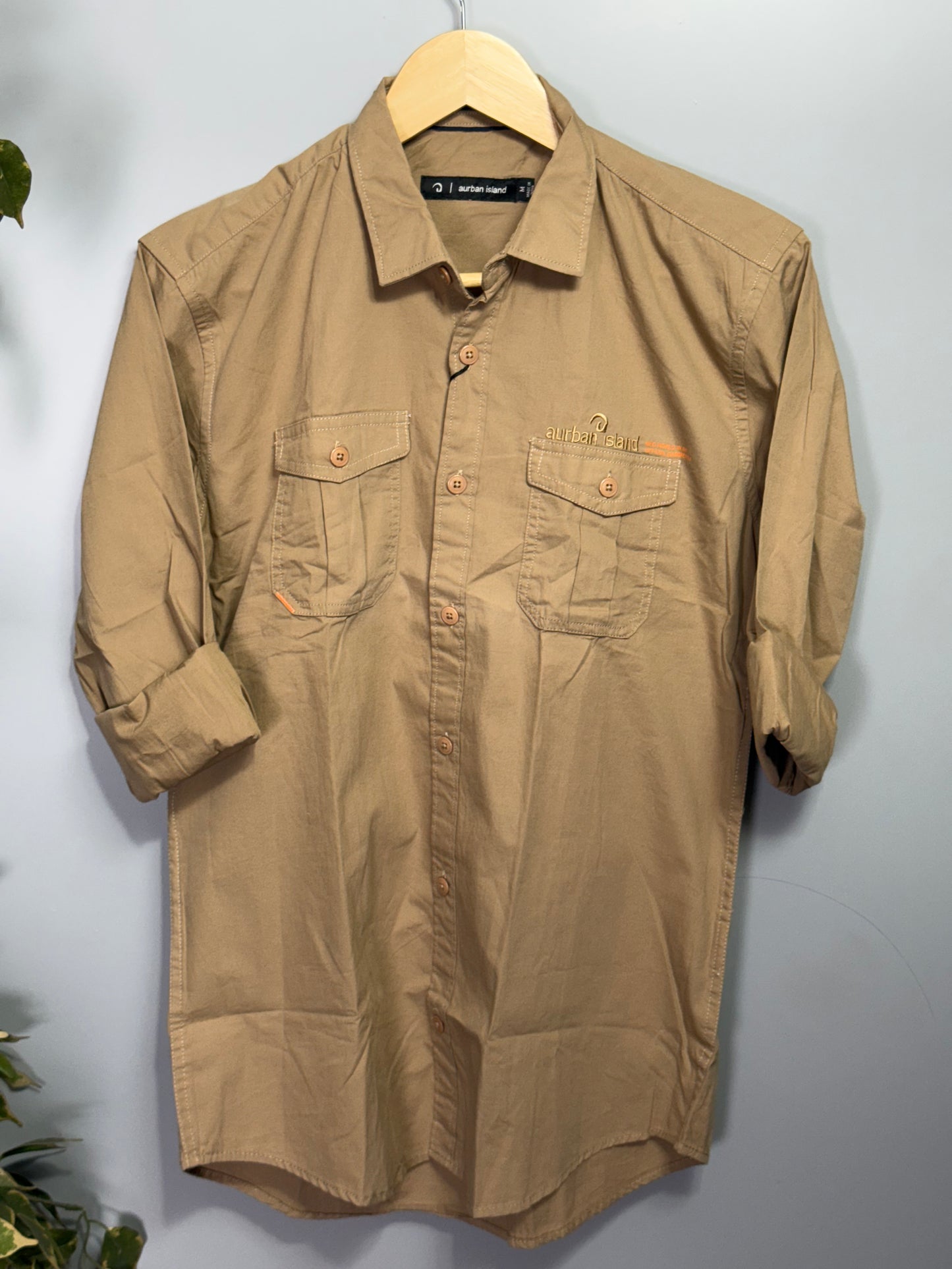 Men's Solid Full Sleeve Shirt