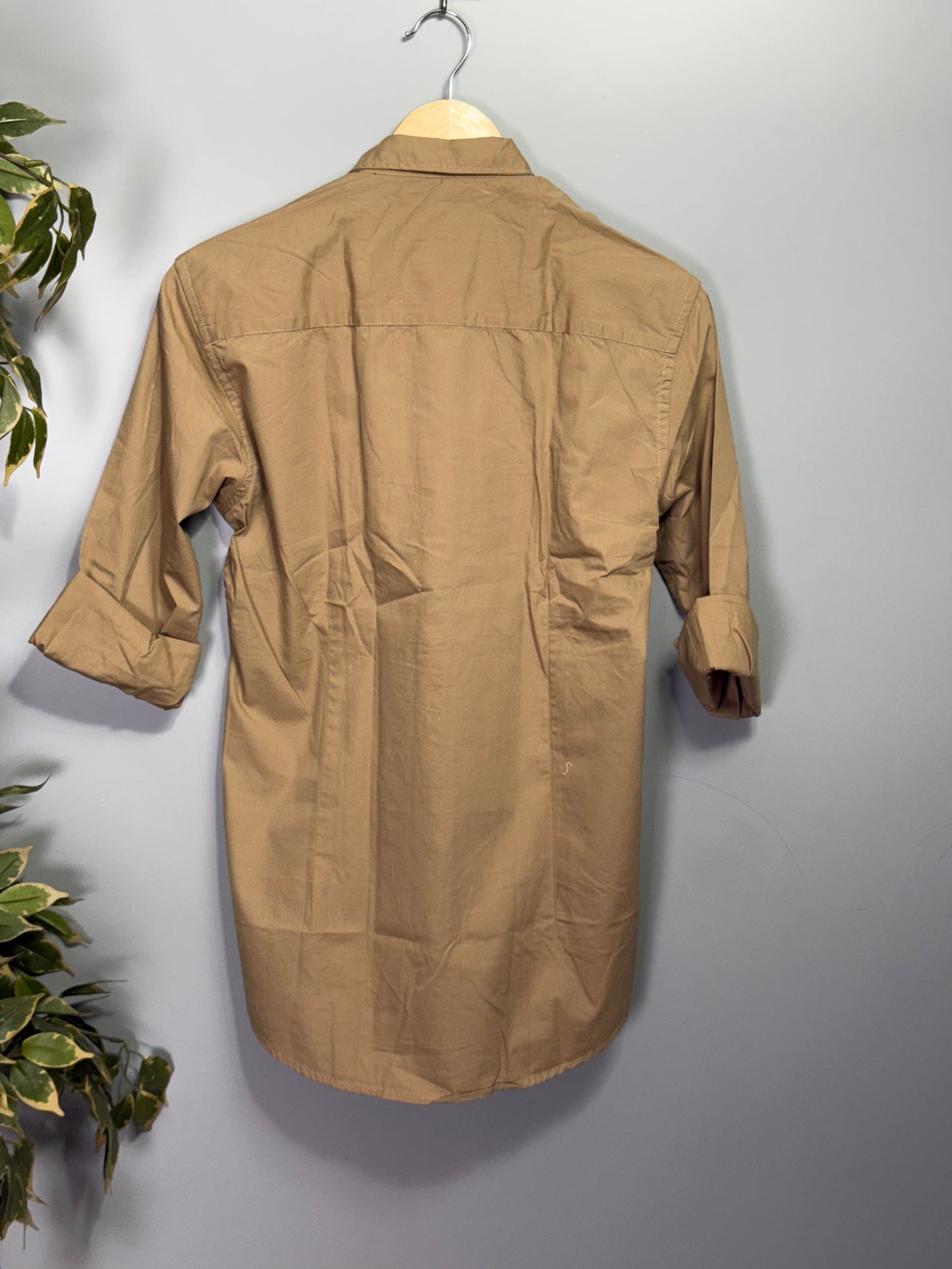 Men's Solid Full Sleeve Shirt