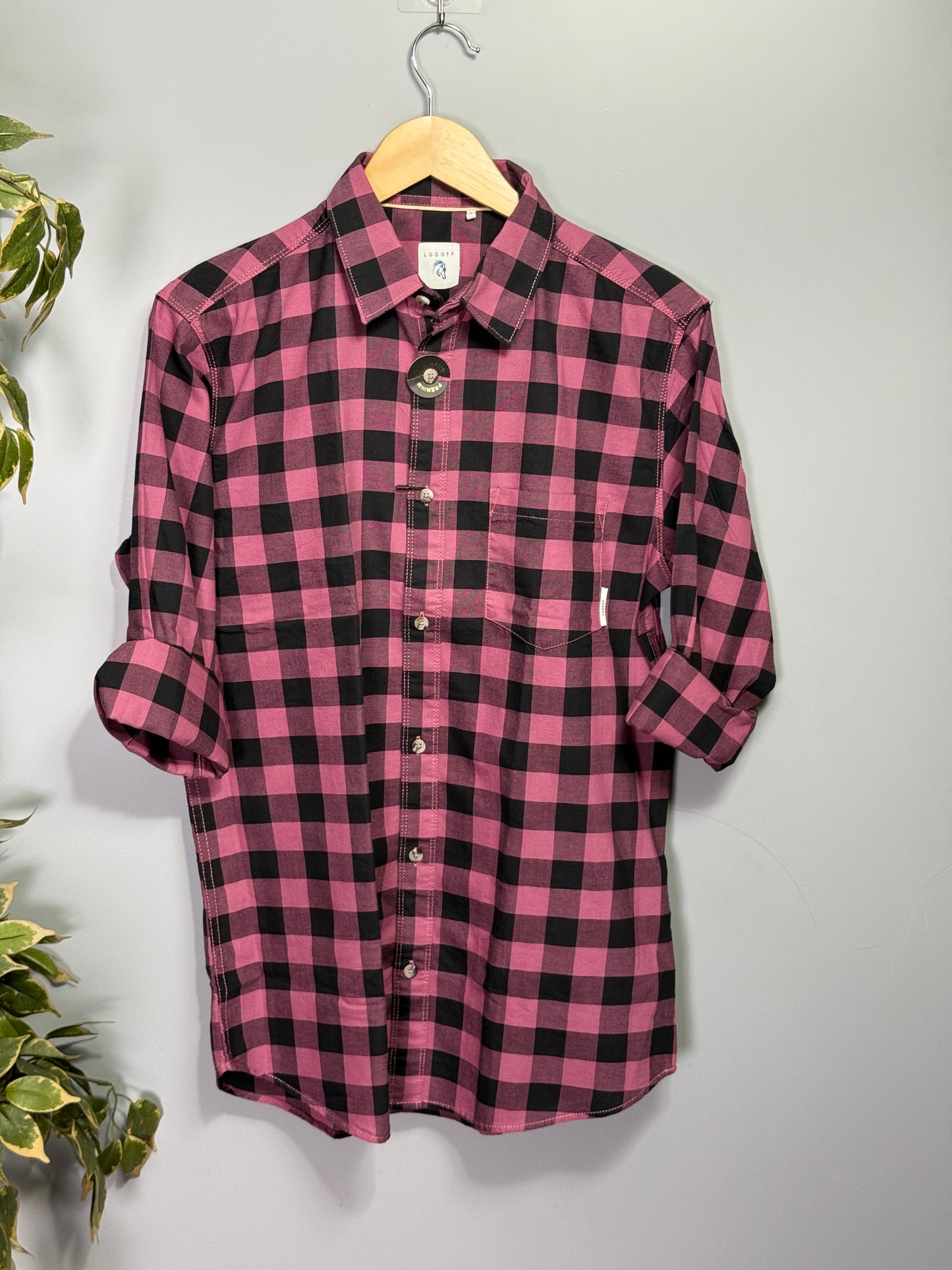 Men's Checked Full Sleeve Shirt