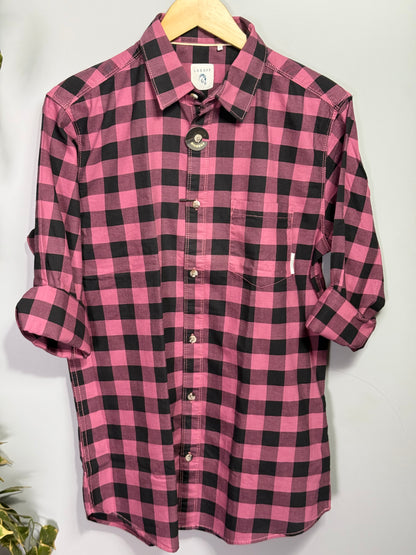 Men's Checked Full Sleeve Shirt