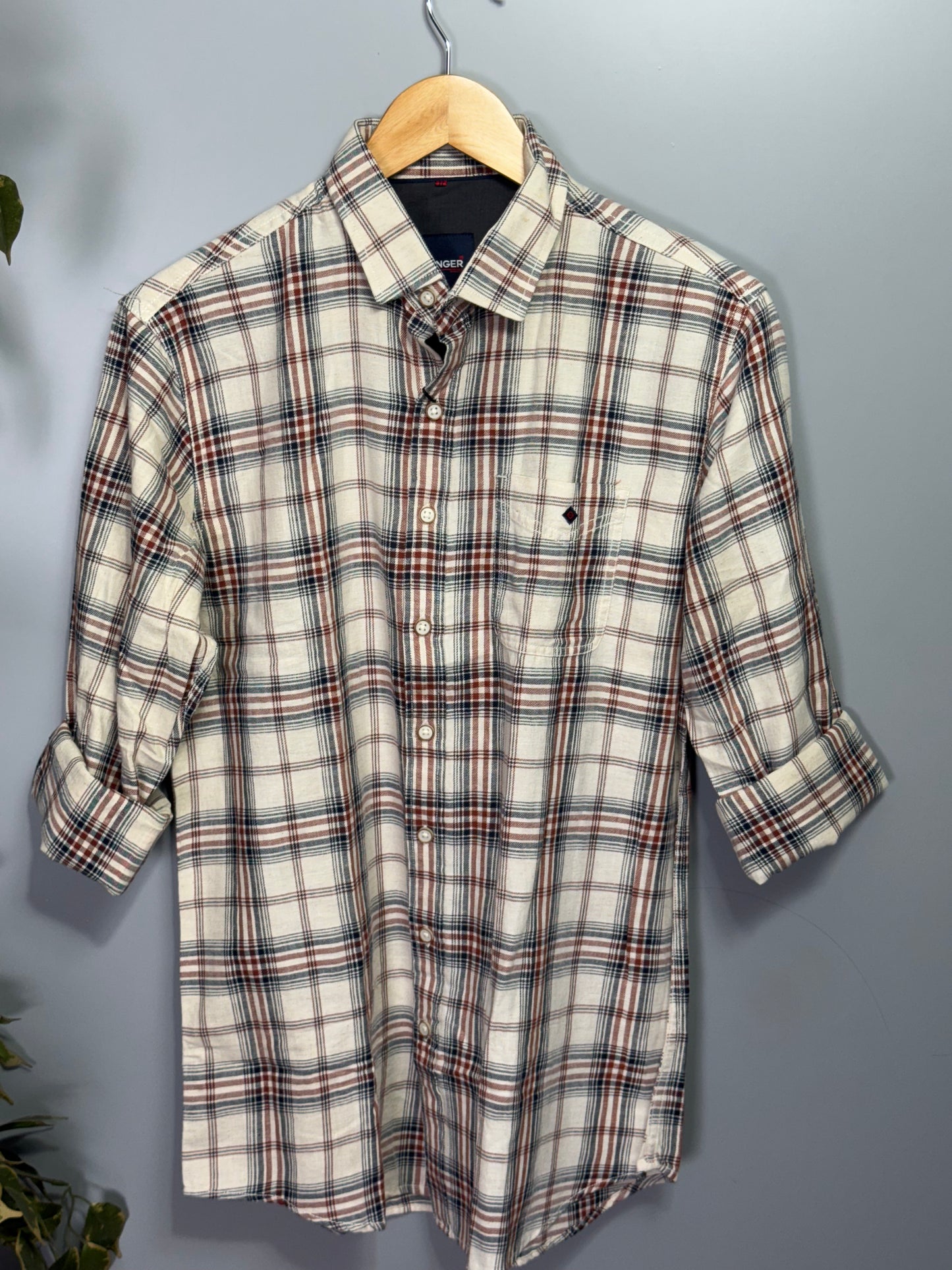 Men's Checked Full Sleeve Shirt