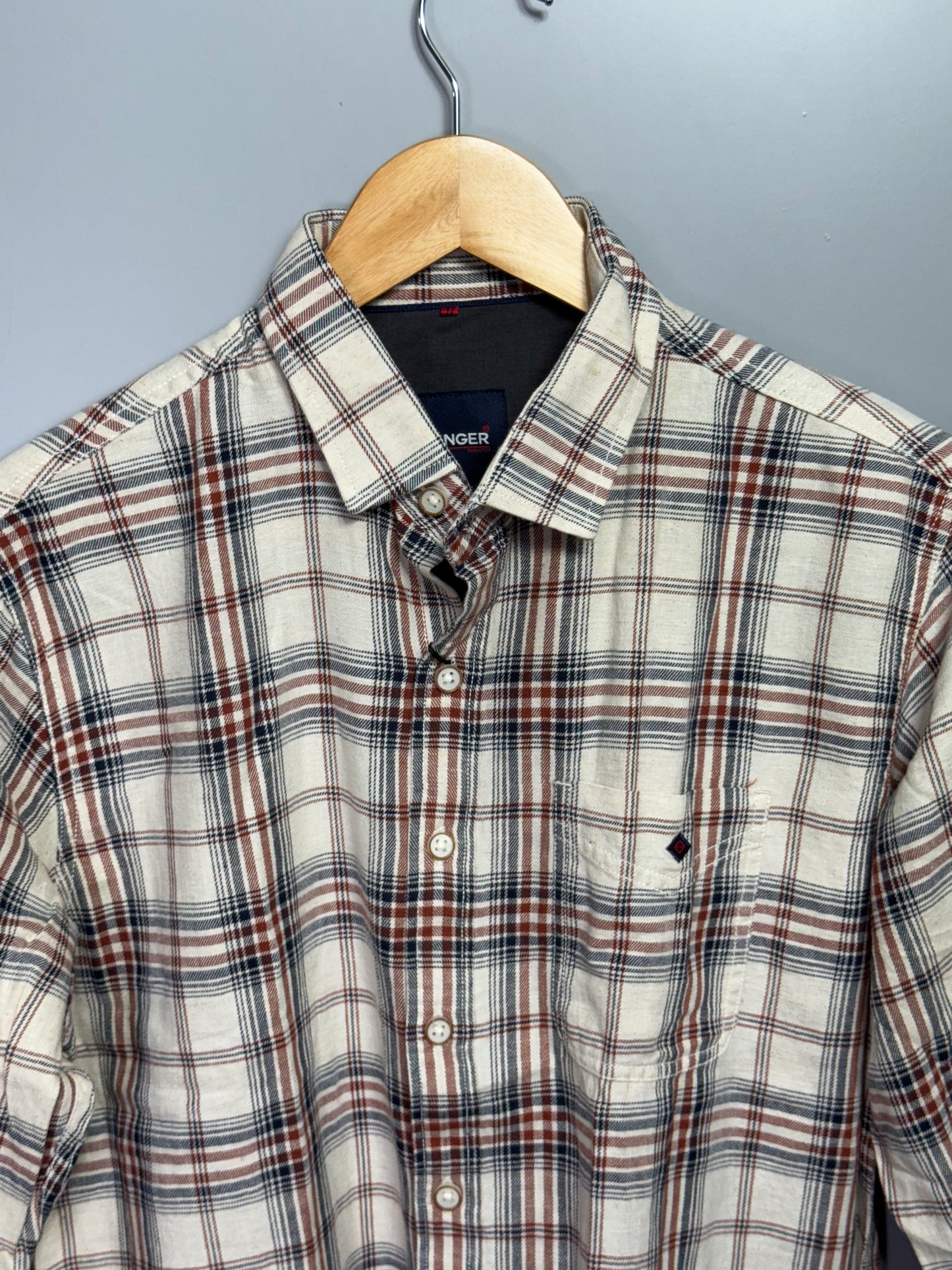 Men's Checked Full Sleeve Shirt