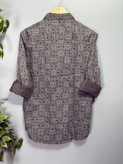 Men's Printed Full Sleeve Shirt