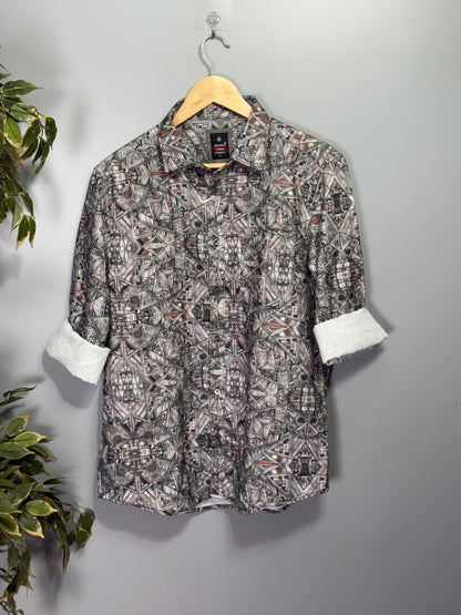 Men's Printed Full Sleeve Shirt