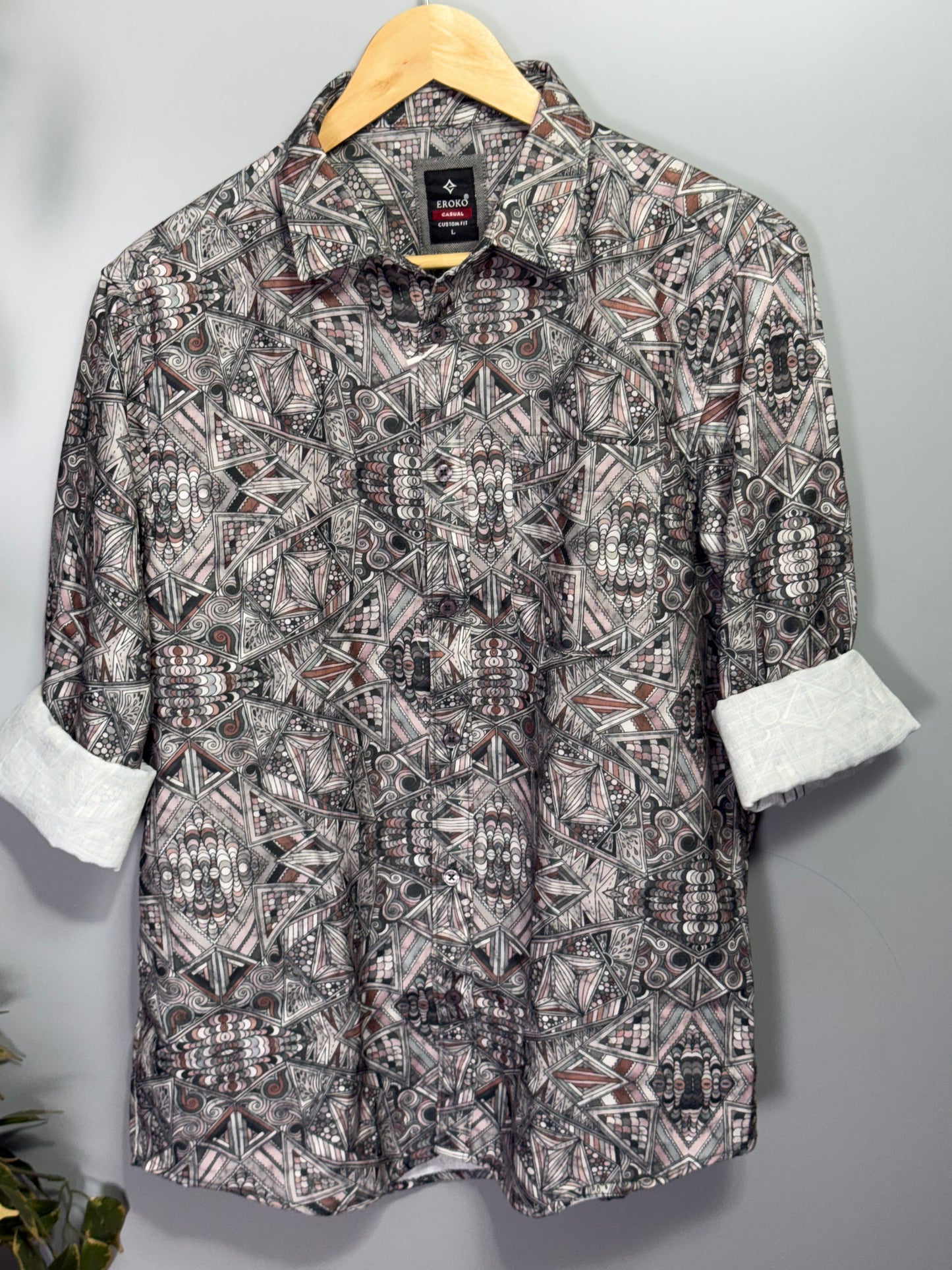 Men's Printed Full Sleeve Shirt