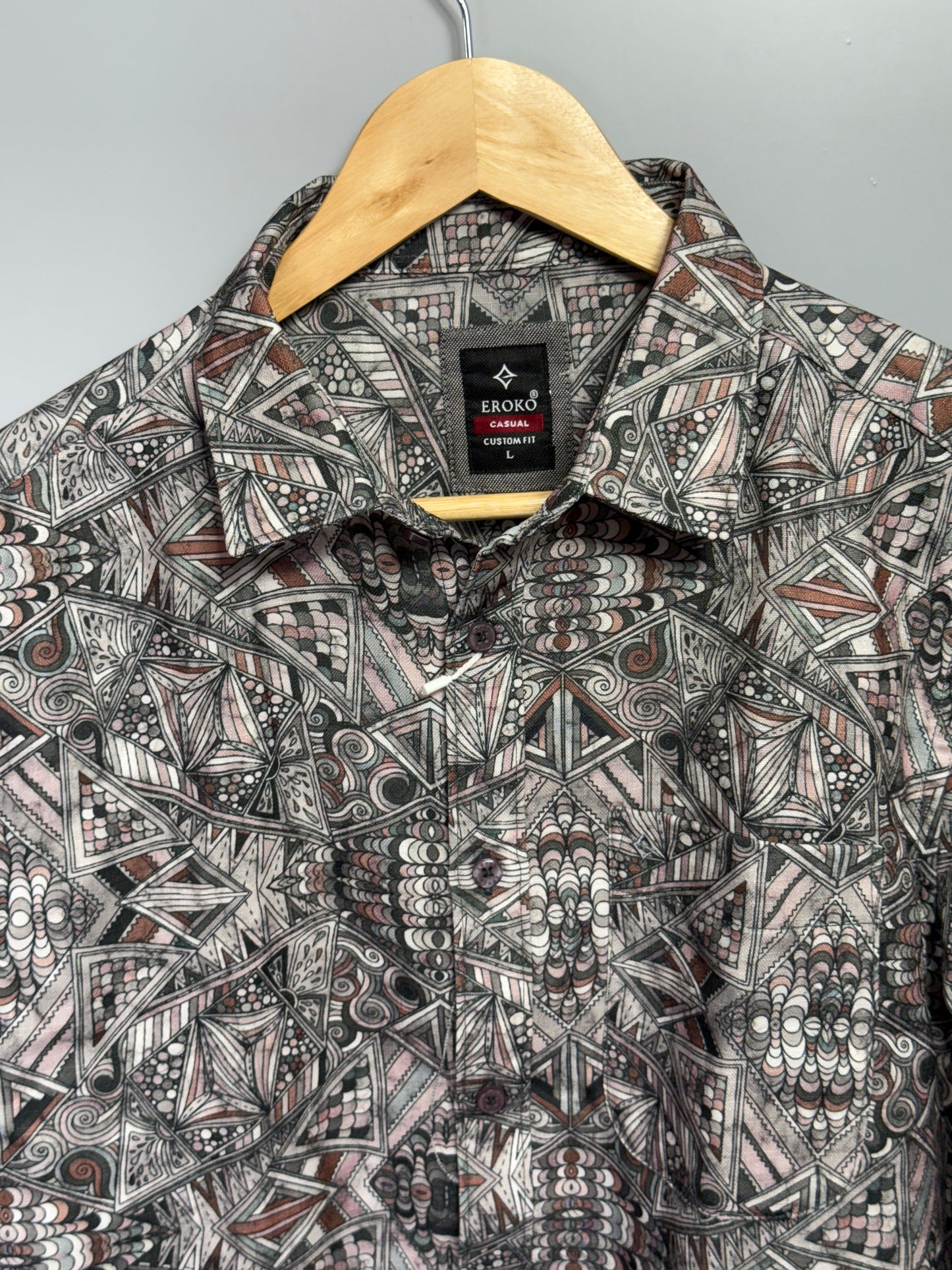 Men's Printed Full Sleeve Shirt